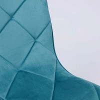 Стул AksHome MIRA (Мира) морской велюр/черный купить в Минске